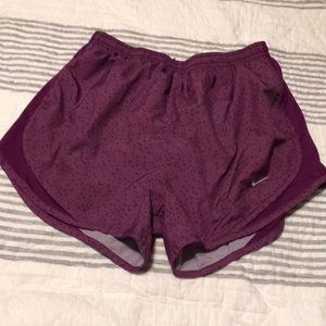 SOLD Purple nike shorts